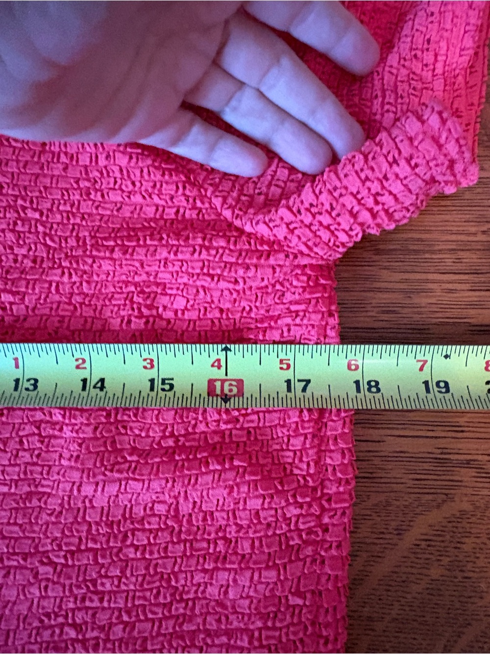 Vintage California Concepts Button-Front Short Sleeve Top Coral Cut Out Retro - Picture 14 of 15